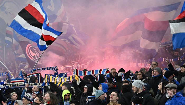 Sampdoria fans are rallying behind their team and against relegation to Serie C. —AFP/File