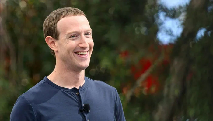 Meta founder and CEO Mark Zuckerberg speaks during Meta Connect event at Meta headquarters in Menlo Park, California on September 27, 2023. — AFP