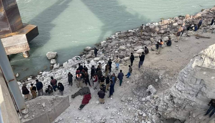 Rescue efforts underway near the site of the accident in GB on November 12, 2024. — Reporter