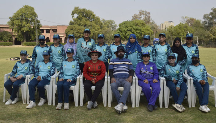 Pakistani Blind women cricket team. —pbcc website/File