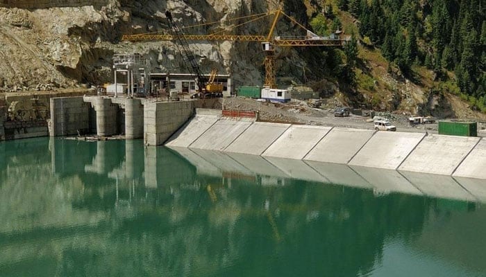 Representational image of 330 MW Kishenganga hydroelectric project.—TheNews/File