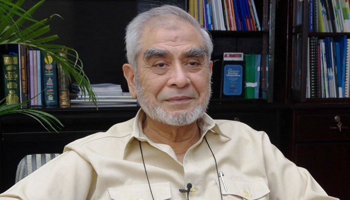 Founding vice chancellor of Riphah International University Prof Dr Anis Ahmad. —Facebook@prof.dr.anis