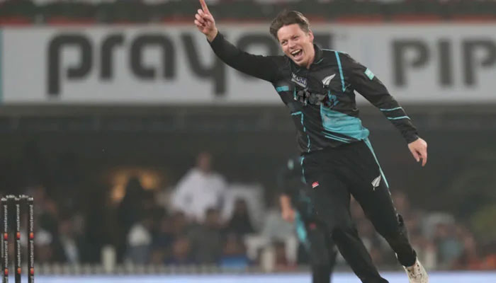 Michael Bracewell from the New Zealand. — BCCI/File