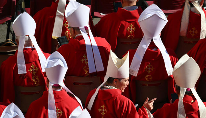 Cardinals from around the world attended the funeral of Pope Francis. —AFP/File