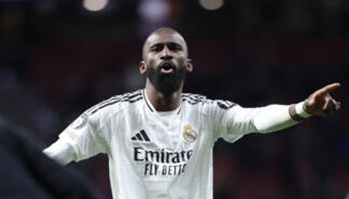 Real Madrids German defender Antonio Ruediger. — AFP/File
