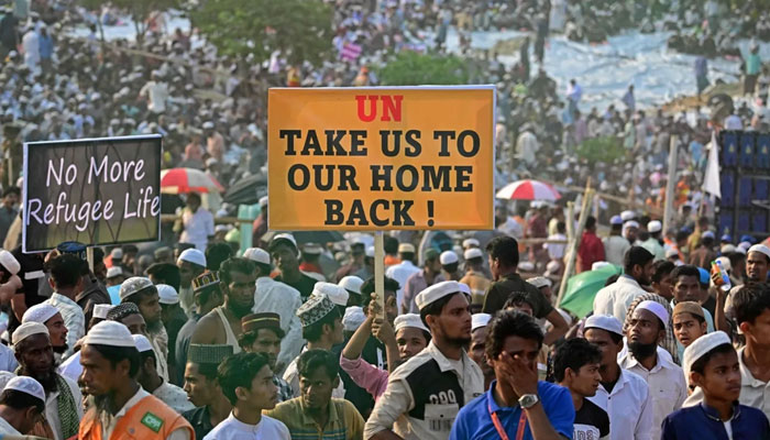 Myanmar´s citizen protesting. —AFP/File