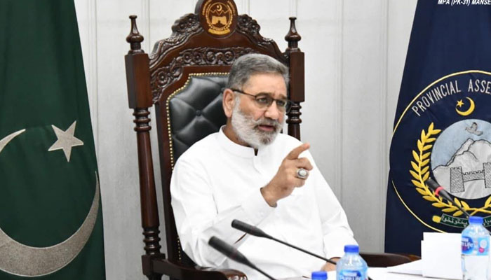 Babar Saleem Swati Speaker and Chairman of the Public Accounts Committee chairing the meeting. — Facebook/Babar Saleem Swati