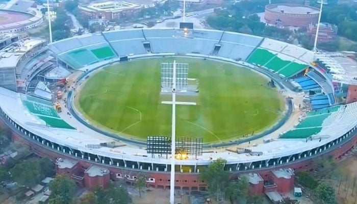 Lahore’s iconic Gaddafi Stadium. — APP/File