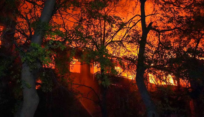 A view shows the site of the Russian drone strike, amid Russias attack on Ukraine, in Odesa, Ukraine in this handout picture released May 1, 2025. —Reuters