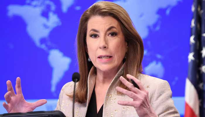 US State Department spokesperson Tammy Bruce holds a briefing. — Reuters/File