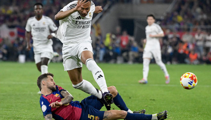 Real Madrids Kylian Mbappe in action. — AFP/File