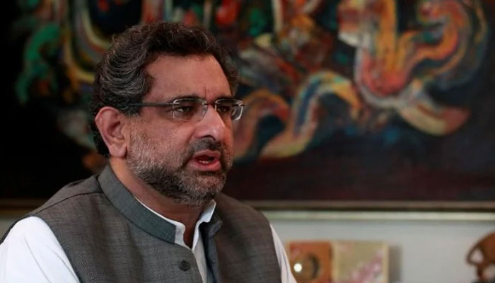 Former prime minister of Pakistan Shahid Khaqan Abbasi. — Reuters/File