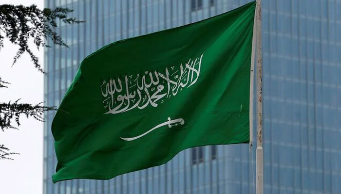 A Saudi flag flutters atop Saudi Arabias consulate in Istanbul, Turkey on October 20, 2018. — Reuters