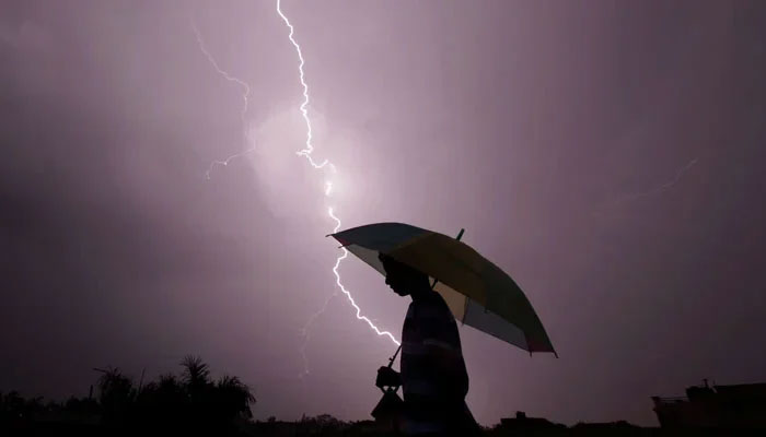 A representational image of a lightening strike. — AFP/File