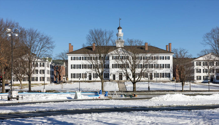 Building of Dartmouth College. —AFP/File