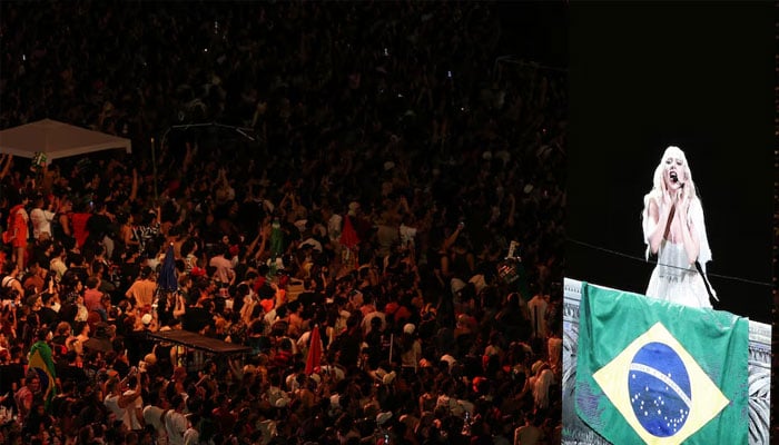 People gather to attend the Lady Gagas open concert, in Copacabana beach in Rio de Janeiro, Brazil May 3, 2025. —Reuters