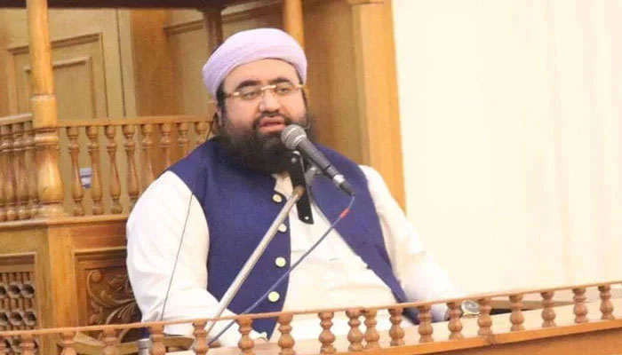 Provincial Minister Adnan Qadri addresses an event on March 22, 2024. — Facebook@Muhammad Adnan Qadri