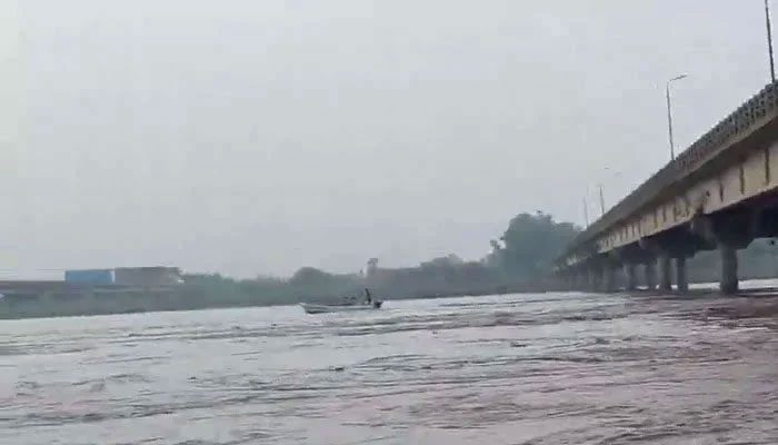 A view of Jehlum River. — TheNews/File