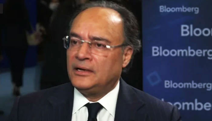 Finance Minister Muhammad Aurangzeb speaks during an inverview on the sidelines of the Asian Financial Forum in Hong Kong on January 13, 2025. — Screengrab via YouTube@markets