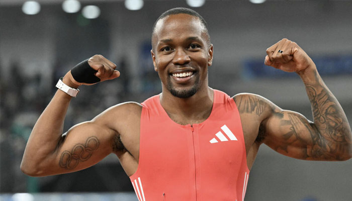 South Africas Akani Simbine. —AFP/File