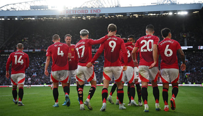 Manchester United team. —AFP/File