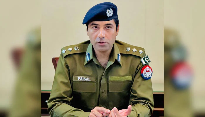 DIG (Operations) Muhammad Faisal Kamran seen in this image. — lahorepolice.punjab.gov.pk/File
