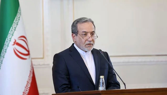 Iranian Foreign Minister Abbas Araghchi speaks during a joint press conference with Russias Foreign Minister Sergei Lavrov in Tehran, Iran, February 25, 2025. — Reuters