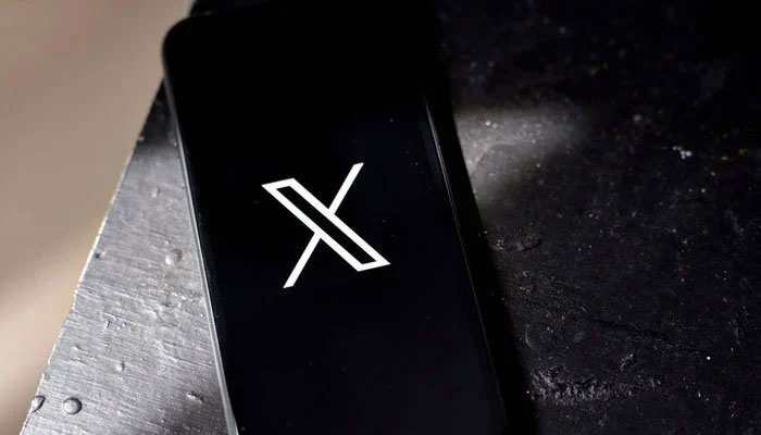 Logo of X seen on a mobile screen in this representational image. — AFP/File