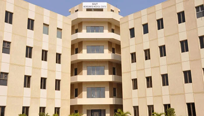 Sindh Institute of Urology & Transplantation (SIUT) seen in this image. — APP/File