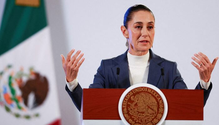 Mexicos President Claudia Sheinbaum holds her first press conference at the National Palace, in Mexico City, Mexico, October 2, 2024. — Reuters