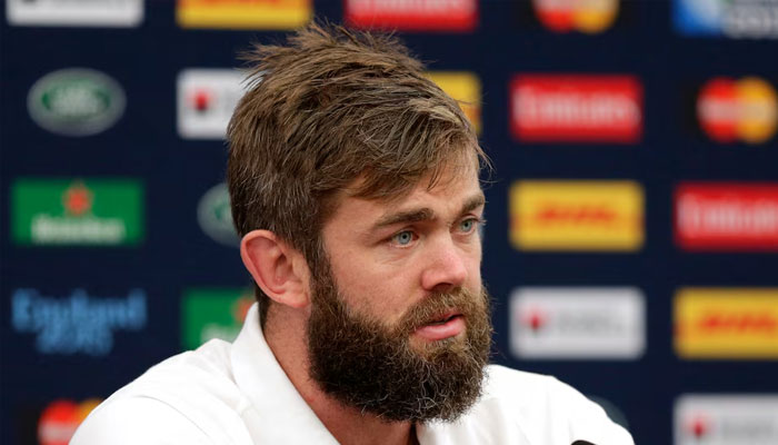 Englands Geoff Parling during a press conference. —Reuters/File