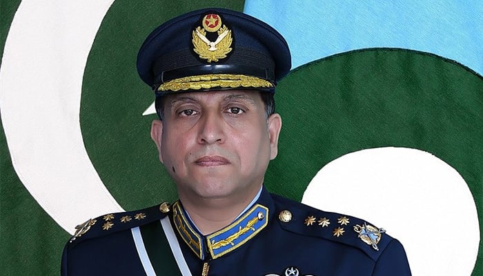 Chief of Air Staff (CAS) Air Chief Marshal Zaheer Ahmed Baber Sidhu. — ISPR/File