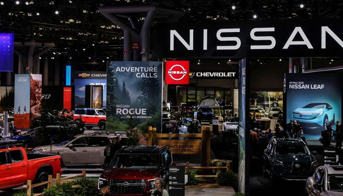 Nissan vehicles are displayed at the New York International Auto Show Press Preview in New York City, US, April 16, 2025. —Reuters