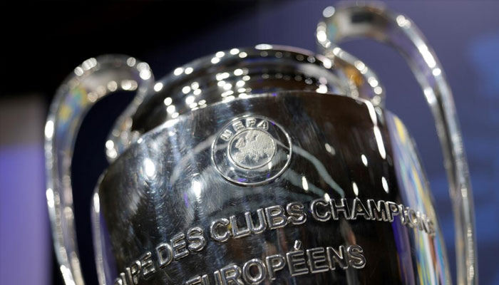 The trophy of premier league. —AFP/File