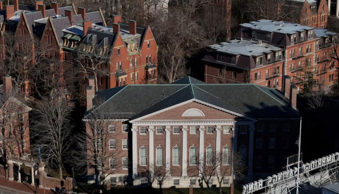 Harvard University in Cambridge, Massachusetts, US, on December 12, 2023. —Reuters