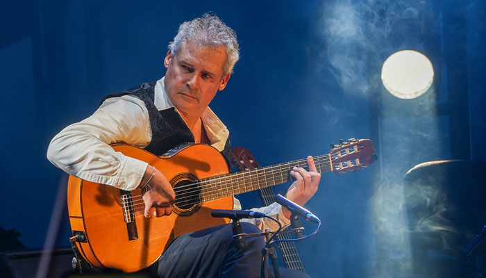 Portuguese classical guitarist and composer Pedro Jóia can be seen during his performance on January 26, 2025. — Facebook@pedrojoiaoficial