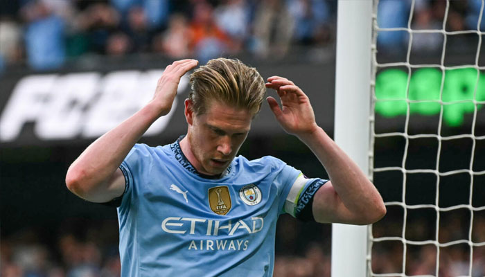 Kevin De Bruyne in action.— AFP/File