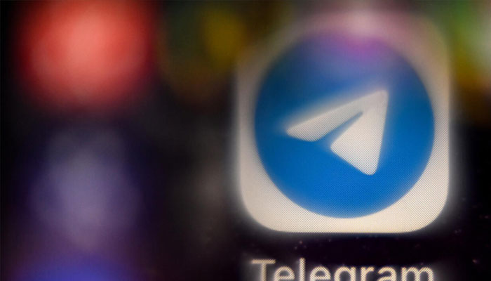 The Telegram logo seen in this image.— AFP/File