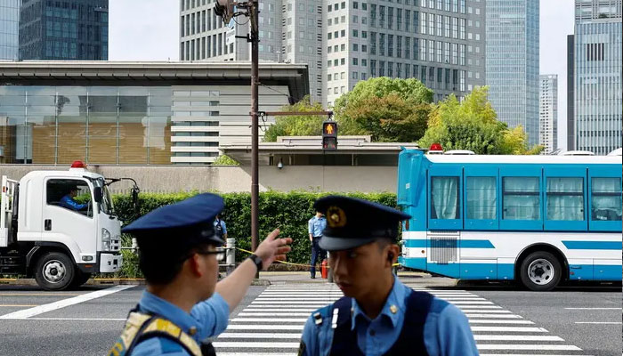 Police are seen in Tokyo, Japan October 19, 2024, in this photo. — Reuters