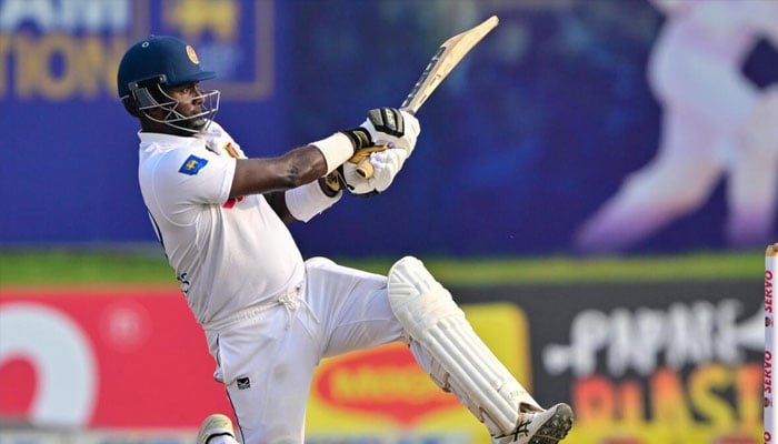 Sri Lanka’s former skipper, Angelo Mathews. —AFP/File