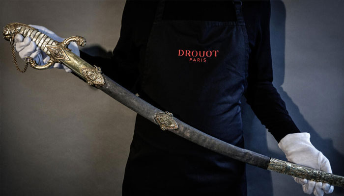 Napoleon’s sword. —AFP/File