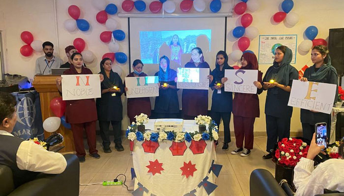International Nurses Day 2025 celebration at Maroof International Hospital (MIH) on May 24, 2025. — Facebook@MaroofHospitalOfficial
