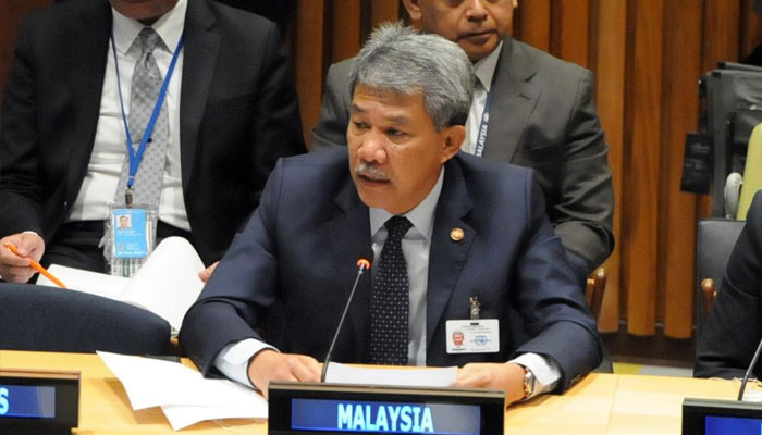 Mohamad Hasan, Minister of Foreign Affairs, Malaysia. —AFP/File