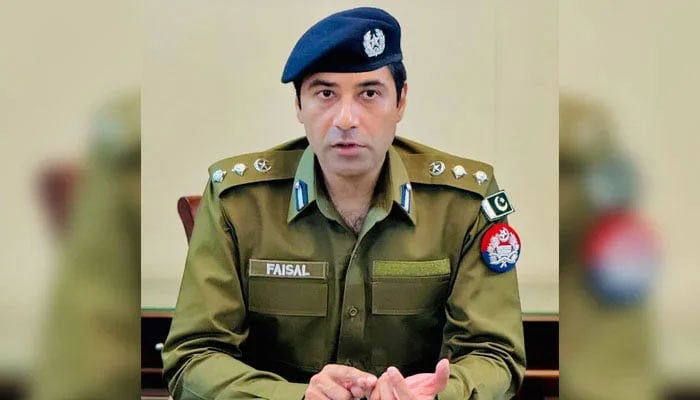 DIG (Operations) Muhammad Faisal Kamran seen in this image. — lahorepolice.punjab.gov.pk/File