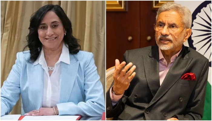 India’s External Affairs Minister Subrahmanyam Jaishankar (right) and Canadian Foreign Minister Anita Anand. —Facebook/@drsjaishankar/@AnitaOakville/File