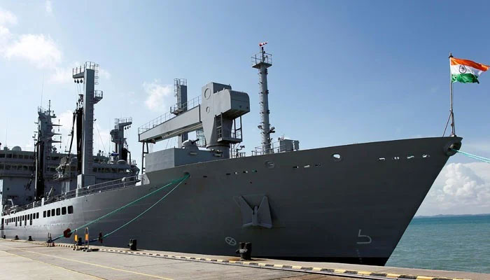 Military personnel with Indian Army stand guard at India Gate in New Delhi, India, May 8, 2025. — Reuters