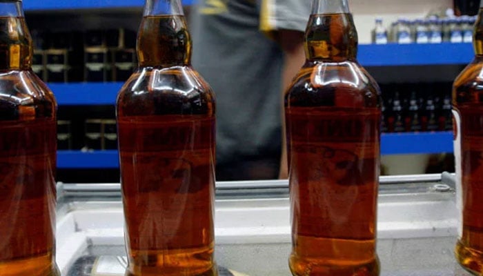 A representational image of liquor bottles.— Reuters/File