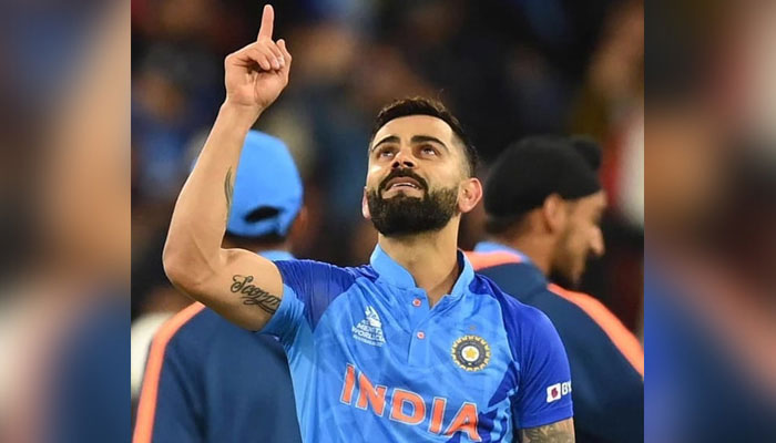 Indian batter and former captain Virat Kohli. — X@imVkohli