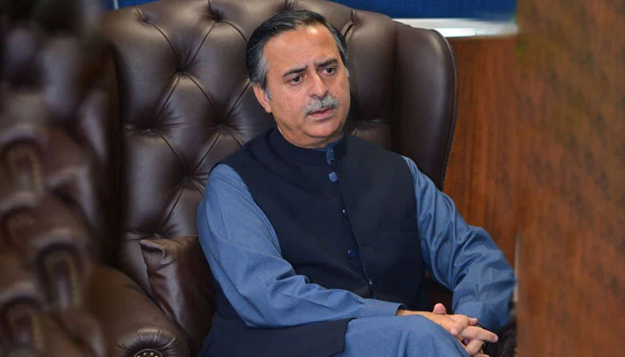 Federal Minister for Maritime Affairs, Muhammad Junaid Anwar Chaudhry looks on in this image. — APP/File