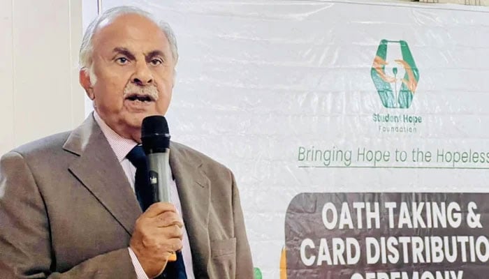 President Ex-Servicemen Society Lt-Gen Abdul Qayyum (retd). — Facebook@abdulqayyum.official/File